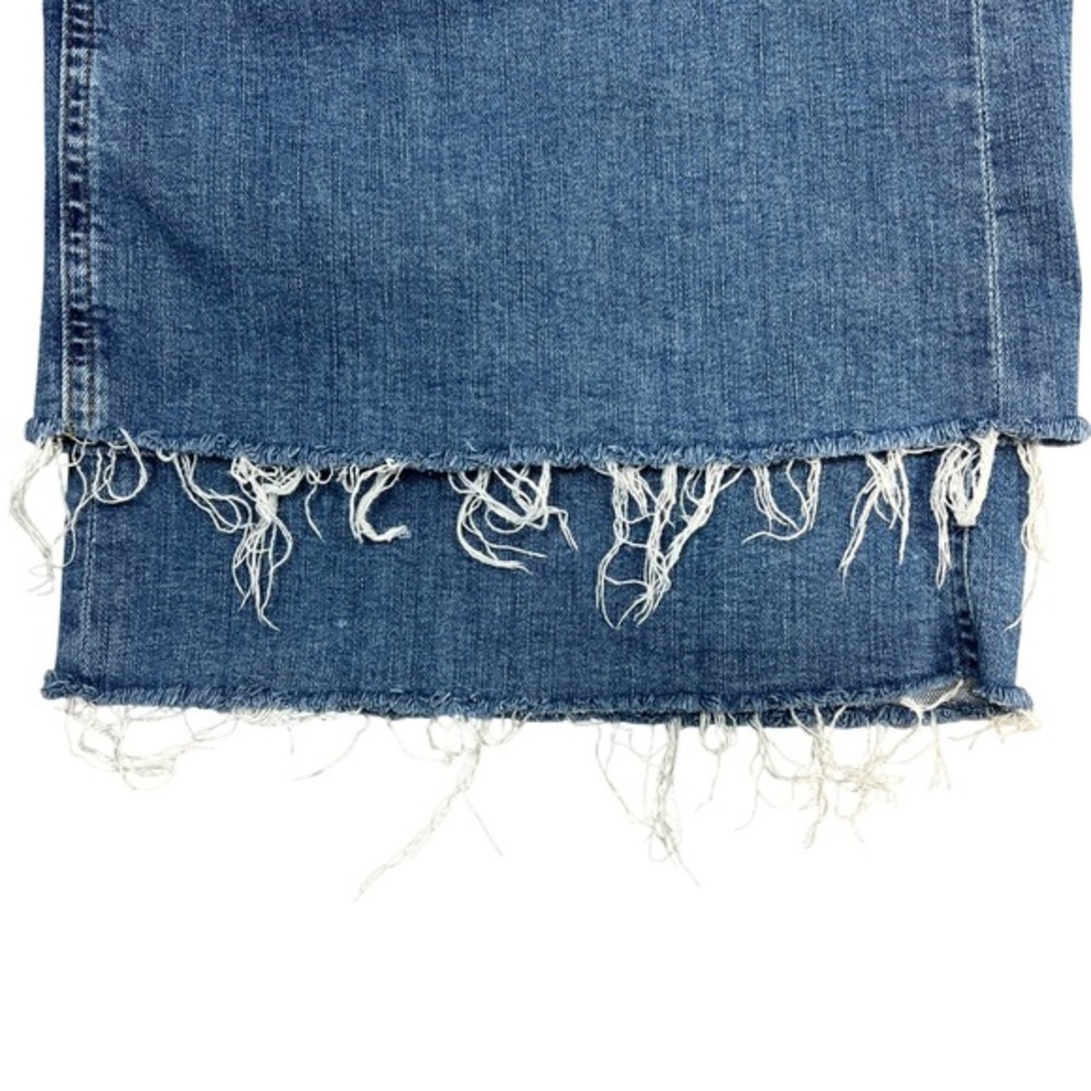 Citizens of Humanity Lyra Wide Leg Crop Jeans 32" Abliss Raw Hem - Picture 11 of 12